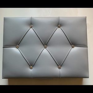 Beautiful grey jewelry box